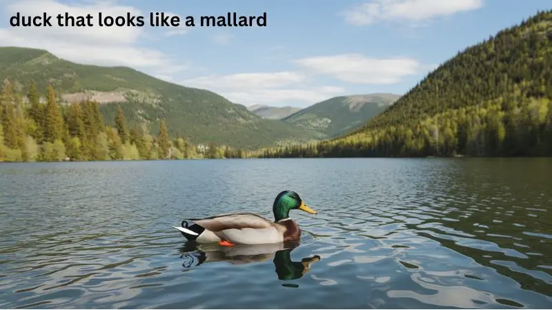 Duck That Looks Like A Mallard