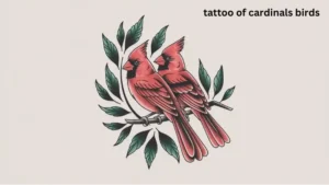 Tattoo Of Cardinals Birds