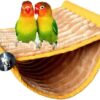 Bird Hut Hanging Nest House Hammock Bed Toy for Pet Birds and Small Animals