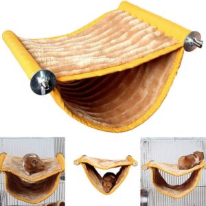 Bird Hut Hanging Nest House Hammock Bed Toy for Pet Birds and Small Animals